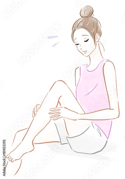 Obraz 足のむくみ、痛み