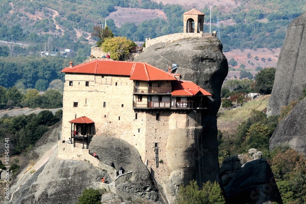 Fototapeta Monastery of Agios Nikolaos Anapafsas in Meteora