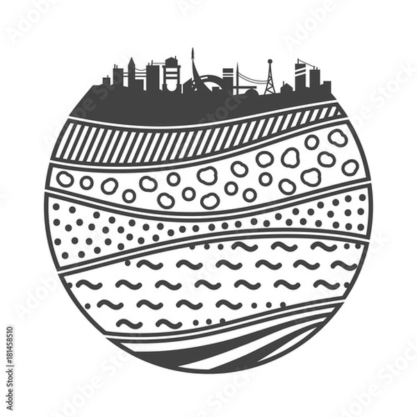 Obraz Layers of the earth.