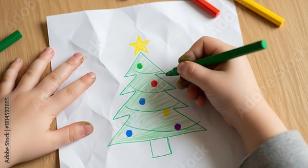 Obraz A Merry christmas art