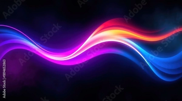 Obraz abstract glowing background