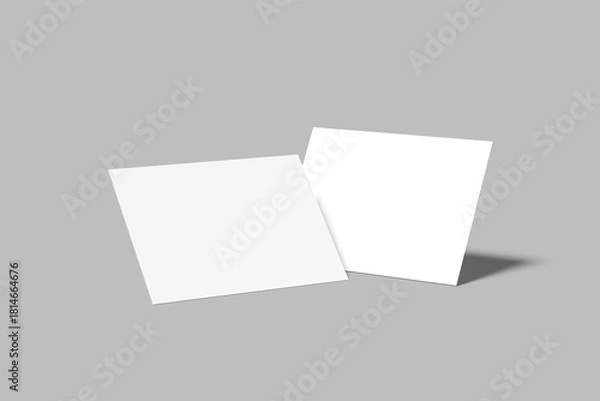 Obraz a4 certificate blank mockup