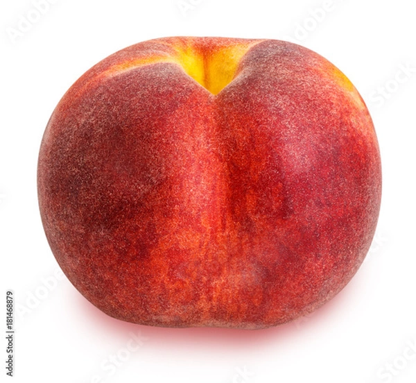 Obraz peach isolated on white background