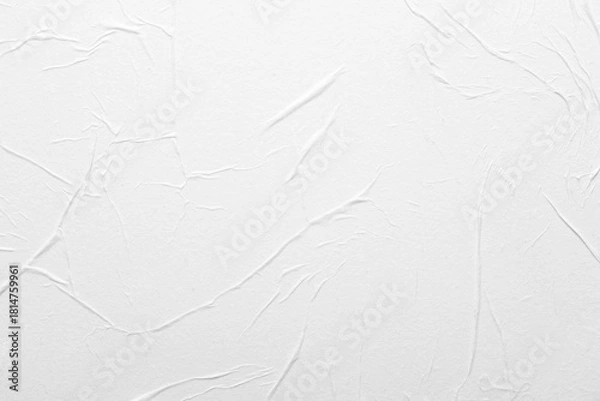 Fototapeta White paper texture abstract background