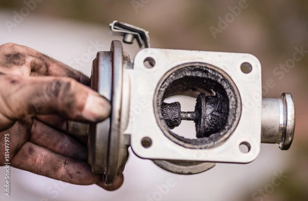 Obraz Verschmutztes AGR-Ventil