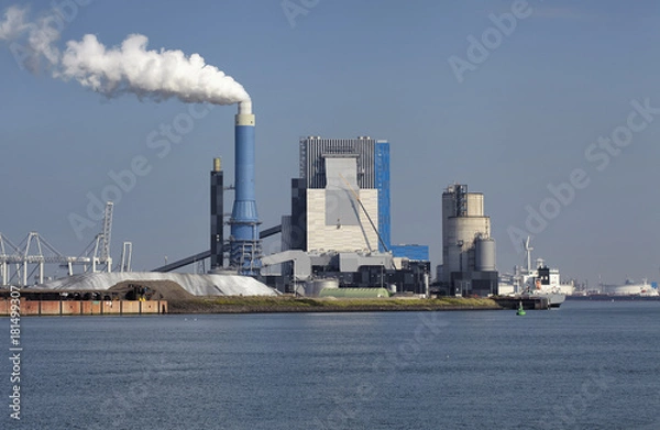 Obraz Power generation factory Generating Station