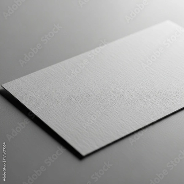 Obraz Textured Gray Paper with Subtle Shadows Creating a Minimalist Background