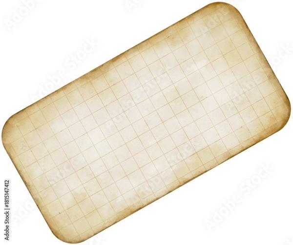 Obraz Hand Painted Grid Paper Clipart