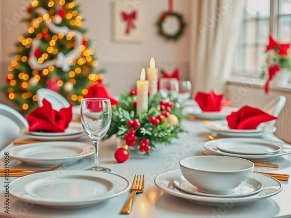 Obraz クリスマス会の準備