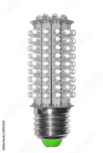 Obraz LED bulb technology with standard thread.