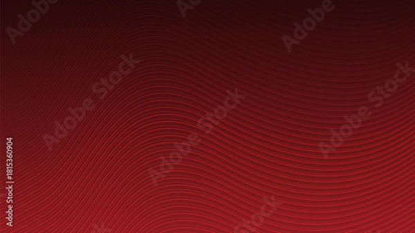 Obraz Abstract concept lines wave dynamic particle pattern on dark background.