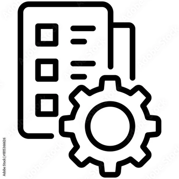 Obraz project management icon