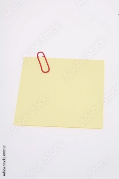 Fototapeta paperclip