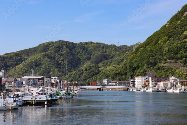 Fototapeta 下田内港（静岡県下田市）