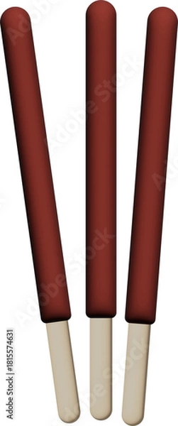 Obraz 초콜릿 막대과자