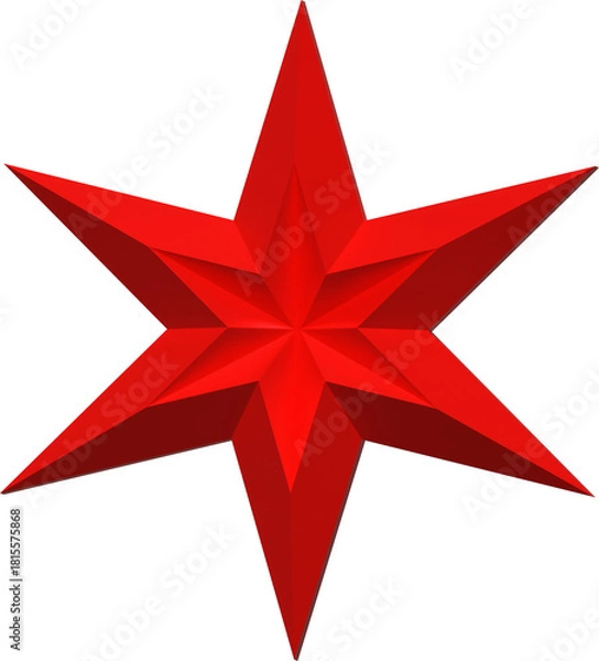 Obraz 크리스마스 입체 별모양 오너먼트