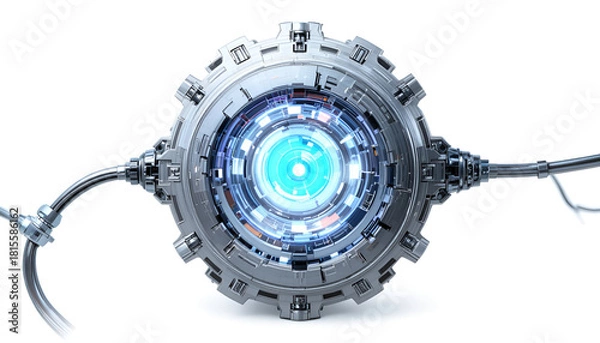 Obraz Futuristic Machine Core (Sci-Fi Device)