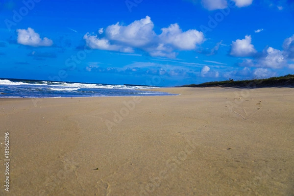 Fototapeta Tranquil beach scene