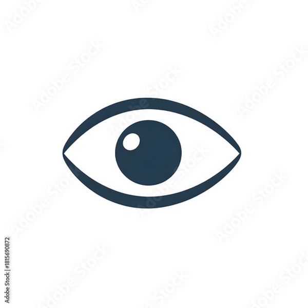 Obraz eye icon vector illustration