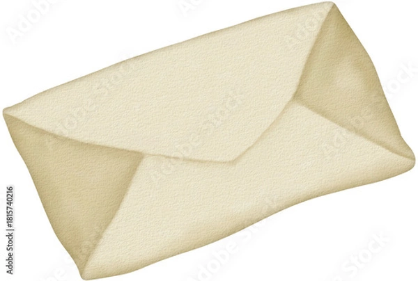 Obraz Watercolor Envelope Illustration