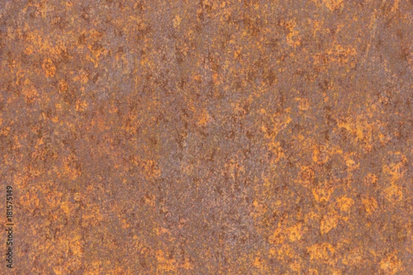 Fototapeta Rust on an old sheet of metal texture