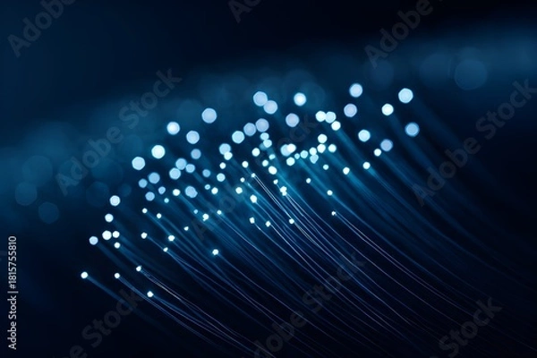 Fototapeta fiber optic background