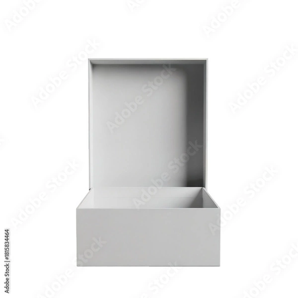 Fototapeta empty white box