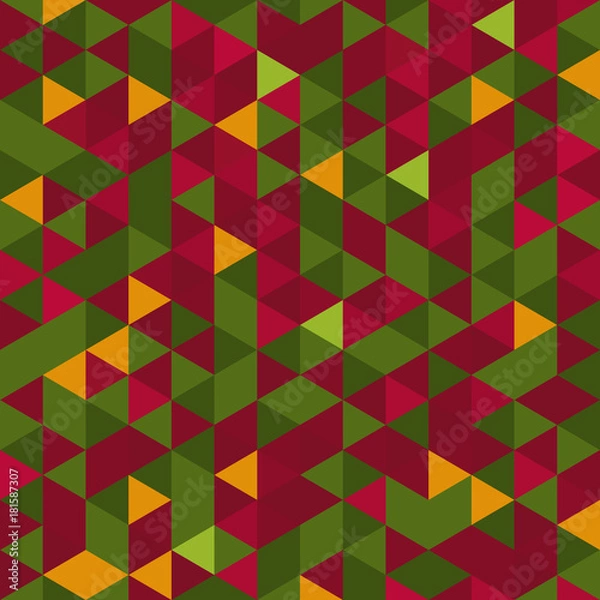 Fototapeta abstract background of triangles