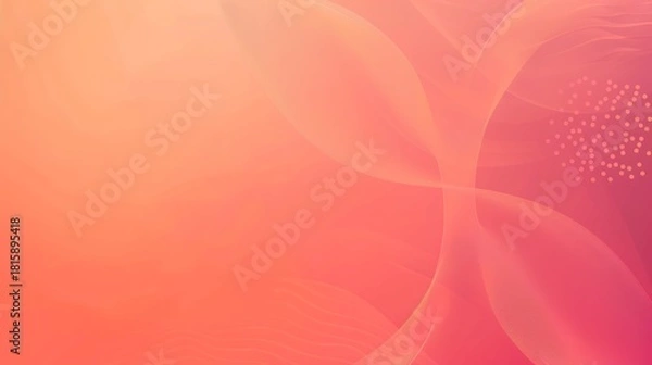 Obraz Dreamy_pink-orange_gradient_tech_background
