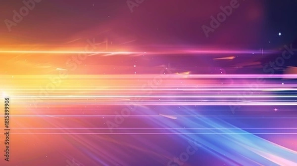 Obraz _Color_gradient_light_effect_tech_background
