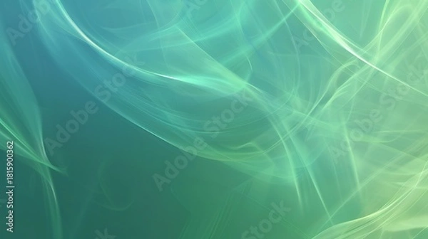 Obraz _Dreamy_blue-green_gradient_tech_background