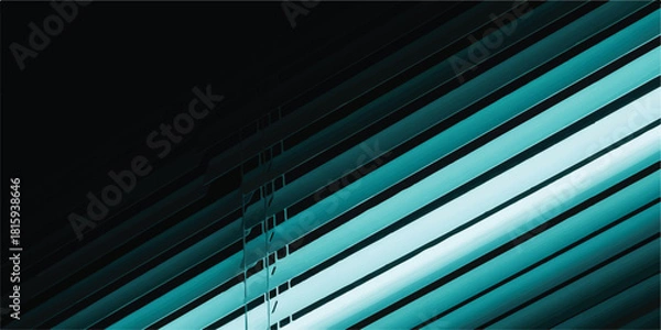 Fototapeta Abstract blue lines background modern geometric design with diagonal stripes for technology and business presentations