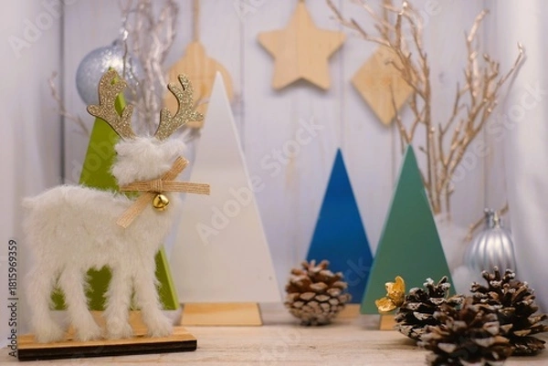 Obraz miniature of Christmas tree decoration
