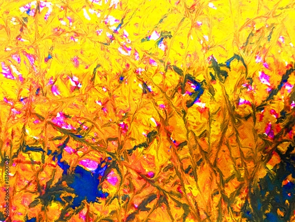 Obraz Colorful Abstract Lines Pattern with Dynamic Brush Strokes 46