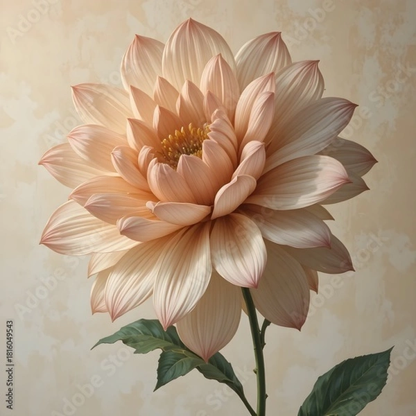 Obraz vintage background with pink flowers