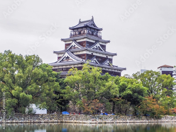 Obraz 【広島県】広島市・広島城