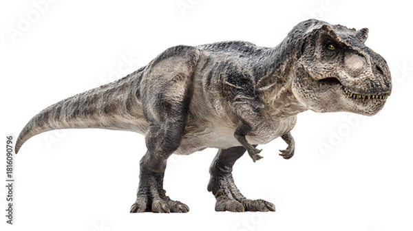 Fototapeta Tyrannosaurus Rex Dinosaur, isolated on transparent background