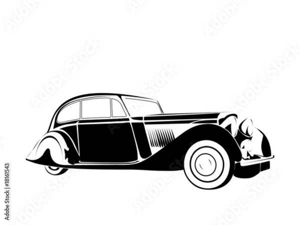 Obraz old vintage car