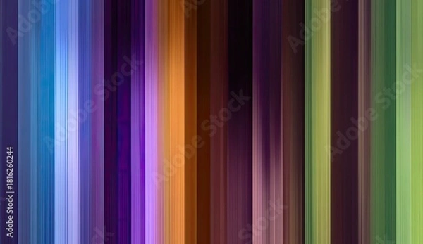 Obraz Abstract vertical multicolored stripes