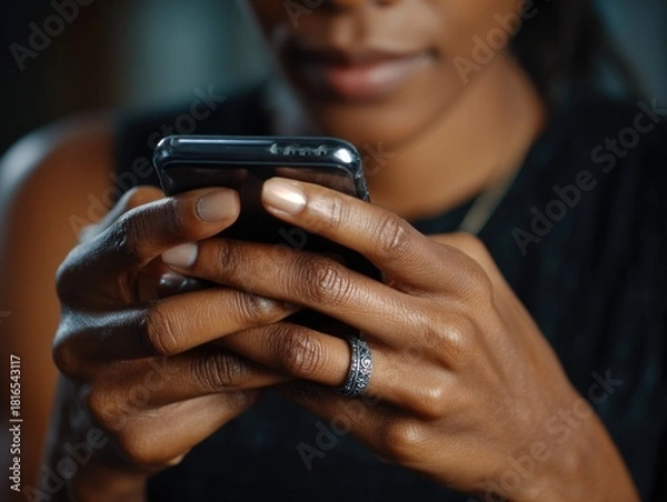 Obraz Handheld technology use