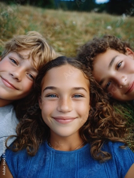 Obraz Friends Enjoying Summer Day