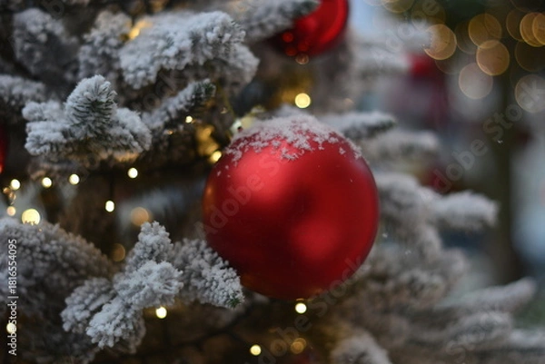 Obraz christmas tree decorations