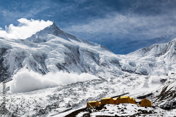 Obraz Lawine am Manaslu