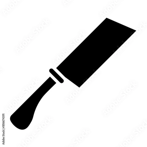 Obraz kitchen knife icon