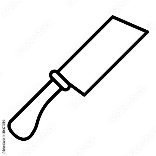 Obraz kitchen knife icon