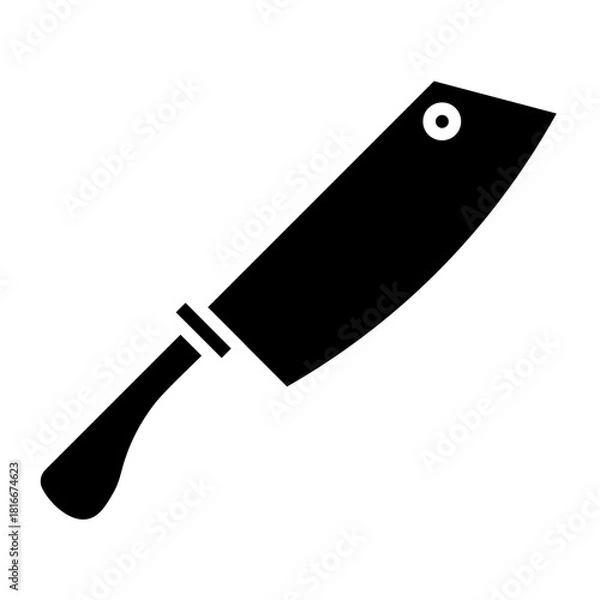 Obraz kitchen knife icon