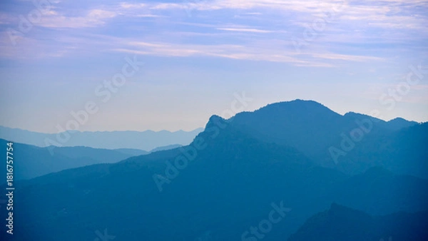 Obraz 奈良県 曽爾高原の風景