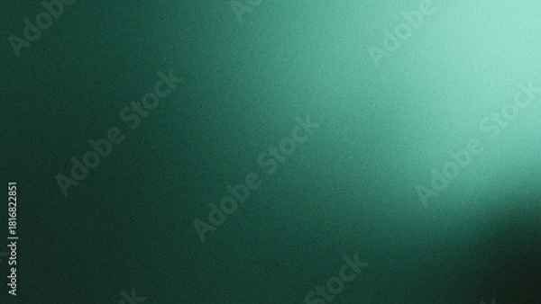 Obraz Abstract textured dark teal and green background with subtle light reflections and a grainy surface