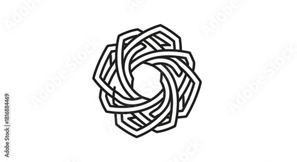 Obraz hand print vector