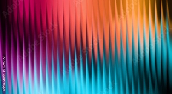 Fototapeta A dynamic abstract artwork featuring a blend of vibrant colors and intricate textures. The composition exudes a sense of fluidity and visual energy